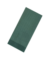 Green Printed Tussar Silk Saree With Chevron Motifs-TU3362