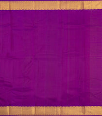 Yellow Handloom Korvai Kanchipuram Silk Saree With Contrast Border-KA15949