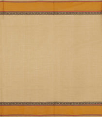 Sandal Handloom Village Cotton Saree With Stripes-VC1641