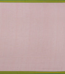 Dusty Pink Handloom Bengal Cotton Saree With Bird Buttas-BG1789