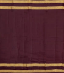 Rust Handloom Soft Silk Saree With Floral Buttas-SO4677