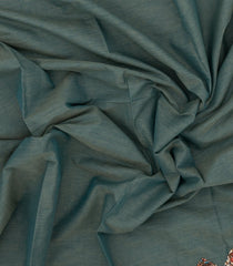 Grey Woven Chirala Cotton Saree With Printed Border and Pallu-CR1395