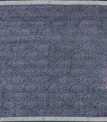 Lilac Printed Chanderi Cotton Saree With Bird Motifs-CC1605