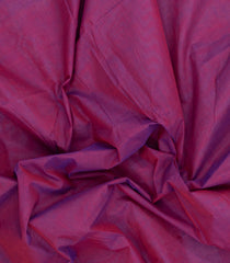 Magenta Woven Chettinad Cotton Saree With Contrast Border-CN1938