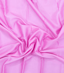 Pink Woven Mysore Silk Saree With Contrast Zari Border-MS3801