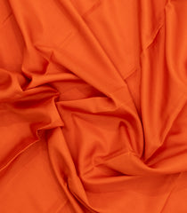 Orange Woven Mysore Silk Saree With Contrast Border-MS3726