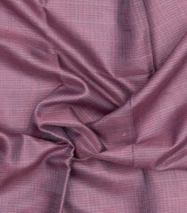 Lilac Woven Tussar Tissue Silk Saree With Checks-TU3453