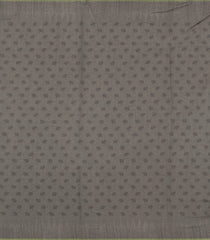 Taupe Printed Synthetic Linen Saree with Jhalar-BL5341