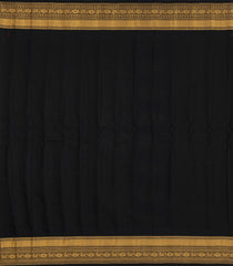 Red Handloom Gadwal SICO Saree With Cotton Body & Silk Border-GA0319
