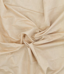 Taupe Printed Blended Exclusive Chanderi Saree With Jhalar-BL5829