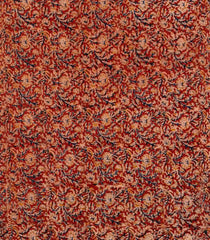 Orange Woven Chirala Cotton Saree With Contrast Border & Pallu-CR1388