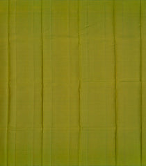 Cream Handloom Soft Silk Saree With Green Border-Cream