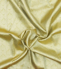Light Green Handloom Korvai Kanchipuram Silk Saree With Floral Zari Motifs-KA15841