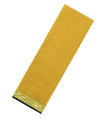 Mustard Woven Mysore Silk Saree With Contrast Border-MS3714