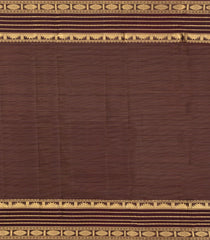 Sea Green Kanchipuram Silk Saree With Zari Stripes & Buttas-KA14185