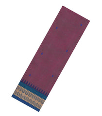 Chesnutt Pink Woven Chettinad Cotton Saree With Buttas-CN1866