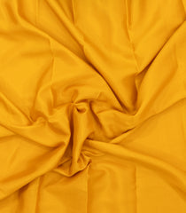 Mustard Woven Mysore Silk Saree With Contrast Zari Border-MS3791