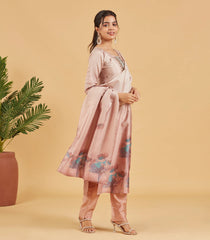 Pastel Mauve Festive Kurta Set