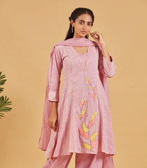 Mauve Short Kurta Set