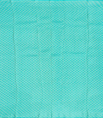 Turquoise Woven Mysore Silk Saree With Zari Border-MS3060