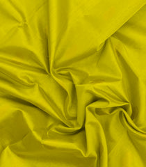 Lime Green Handloom Korvai Silk Cotton Saree With Zari Buttas-SC4977