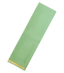 Mint Green Woven Mysore Silk Saree With Floral Piping Border-MS3776