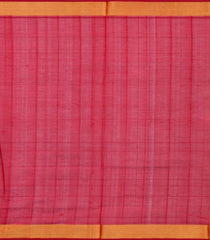 Mango Yellow Handloom Silk Cotton Saree With Zari Checks-SC4677