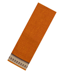 Orange Woven Chirala Cotton Saree With Narayanapet Border-CR1469