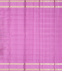 Multi Colour Handloom Korvai Kanchipuram Silk Saree With Checks-KA12601