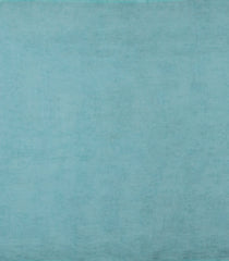 Turquoise Printed Synthetic Linen Saree With Floral Motifs-SY0160