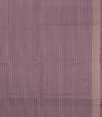 Dusty Pink Handloom Soft Silk Saree With Dotted Stripes-SO4551