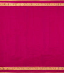 Blue Handloom Korvai Kanchipuram Silk Saree With Mango Buttas-KA14862