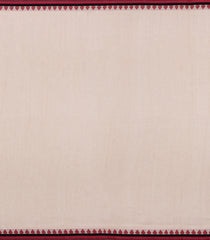 Taupe Handloom Bengal Cotton Saree With Kamalam Buttas-BG1787