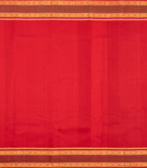 Blue Handloom Korvai Kanchipuram Silk Saree With Meena Buttas-KA15445