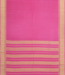 Pink Woven Mysore Silk Saree With Zari Motifs-MS3660