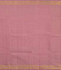 Dusty Pink Handloom Kanchipuram Silk Saree With Vairaoosi Stripes-KA14130