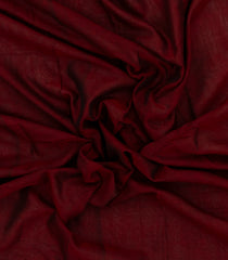 Maroon Woven Chirala Cotton Saree With Contrast Border & Pallu-CR1392