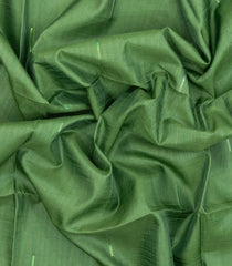 Cardamom Green Woven Tussar Silk Saree With Stripes-TU3291