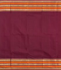 Yellow Handloom Korvai Kanchipuram Silk Saree With Floral Jaal Motifs-KA16604
