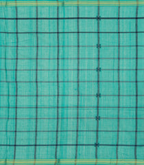 Aquamarine Woven Kadapa Cotton Saree With Checks-KN0711