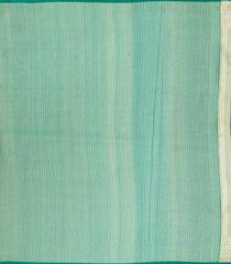 Green Handloom Organza Soft Silk Saree With Floral Motifs-SO4088
