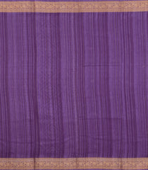 Lilac Printed Synthetics Dola Zari Lining With Jacquard Zari Border-BL5166