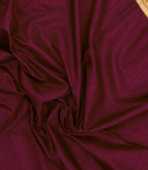 Maroon Woven Art Dupion Saree With Meena Floral Border-BL5930