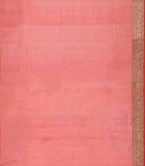 Red Woven Pure Organza Silk Saree With Zari Buttas-KS1112
