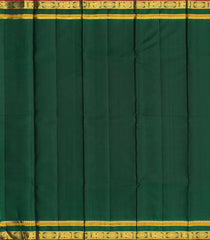 Hot Pink Handloom Korvai Kanchipuram Silk Saree With Kamalam Motifs-KA12527