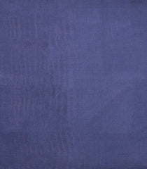 Steel Blue Woven Tussar Silk Saree With Diamond Motifs-TU3299