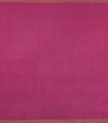 Pink Woven Tussar Silk Saree With Tribal Motifs-TU3499