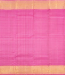 Baby Pink Handloom Kanchipuram Silk Saree With Floral Buttas-KA16324