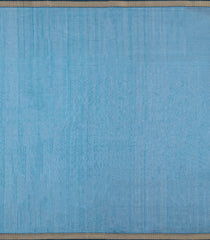 Cyan Handloom Maheswari Silk Cotton Saree With Floral Buttas-SC4960