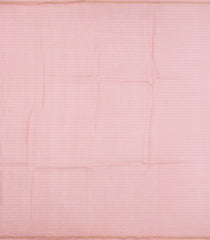 BubbleGum Pink Woven Linen Saree With Printed Floral Motifs-LI0675